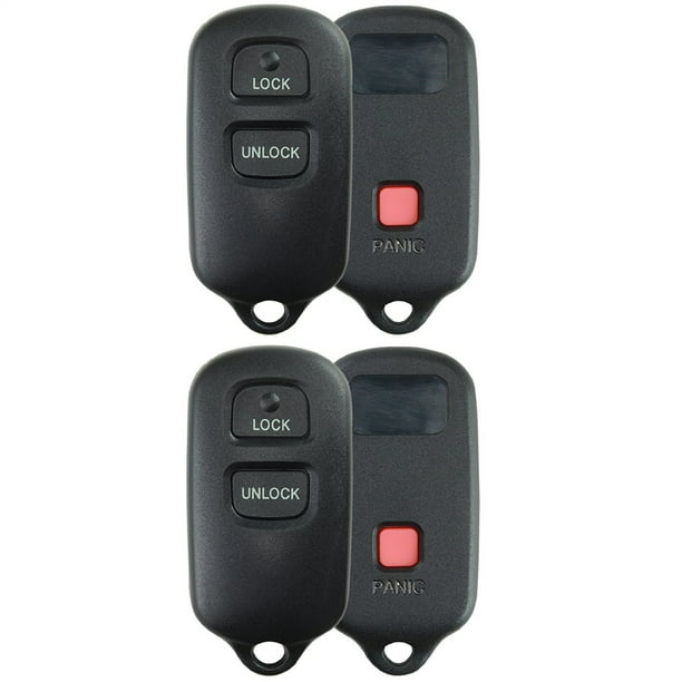 Replacement Car Remote Control Clicker Key Fob Shell Case 2 BTN For Toyota Prius